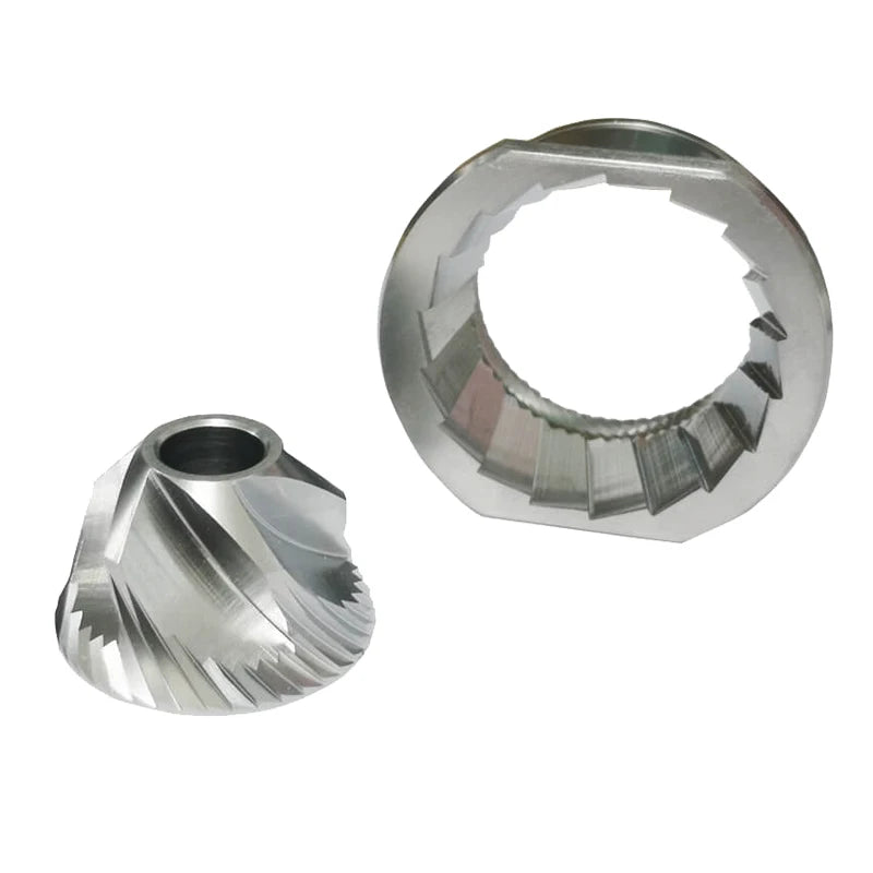 Custom Coffee Grinder Parts 48mm Conical Burrs Stainless Steel 420 Coffee Machine Conical Burr Replacement Set for Jura