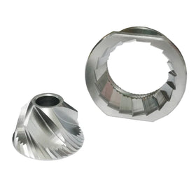 Custom Coffee Grinder Parts 48mm Conical Burrs Stainless Steel 420 Coffee Machine Conical Burr Replacement Set for Jura