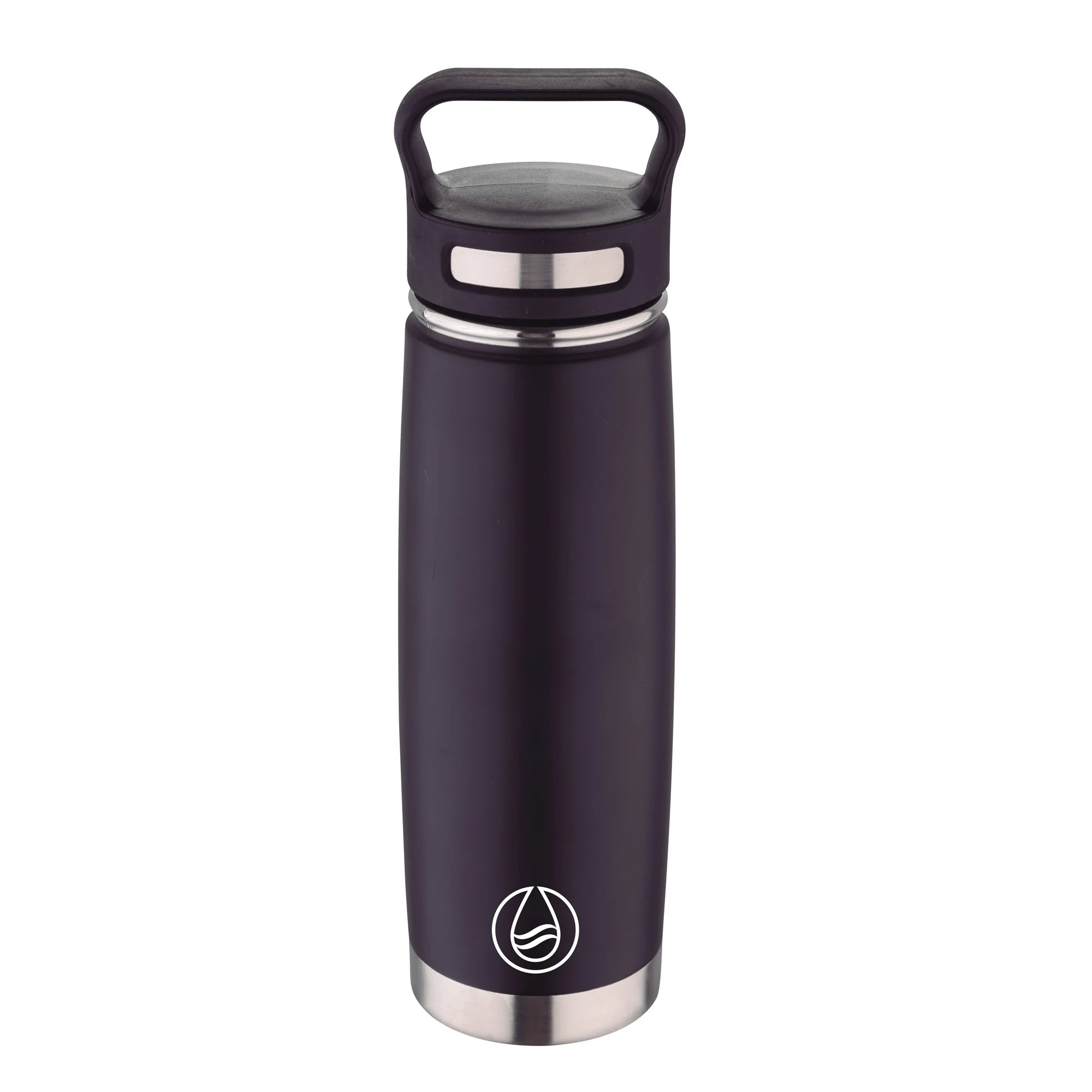Bergner Walking Anywhere 500ml Black Stainless Steel Thermos Bottle