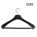 Luxury Black Plastic Hanger Multifunctional Non-Slip Design Clothing Organizer for Women's & Men's Injection