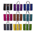 MU Shoulder Bag Fashionable Large Capacity Letters Felt Bag Handbag Office Reusable Hard Felt Tote Non Woven Felt Bag