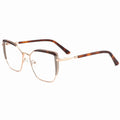 FEROCE Latest Metal Frame Design Acetate Fashion Optical Spectacle Eyeglasses Eyewear Frames Optical