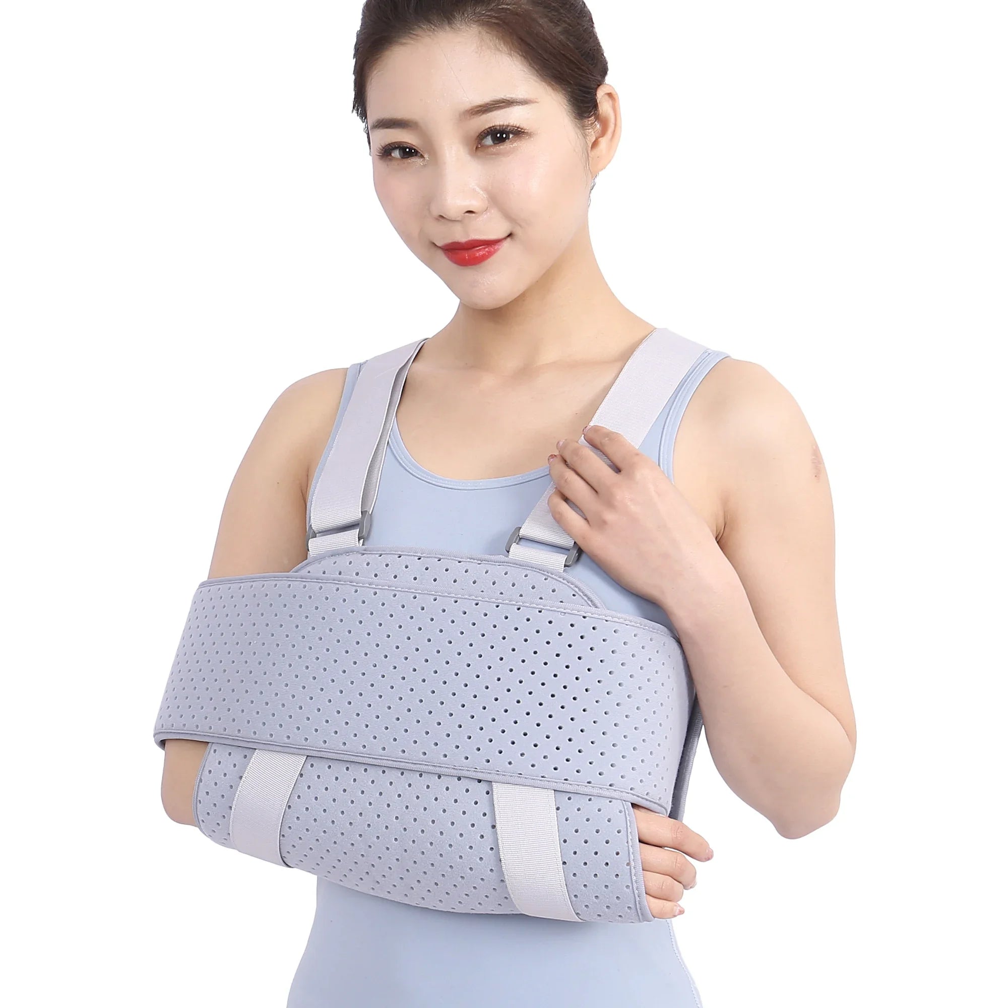 Melenlt Professional Adjustable Elbow Protector -Superior Quality Fixed Shoulder Support Splint for Upper Limb and Arm
