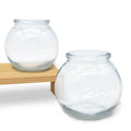 120ml  180ml Glass Yogurt Bottle Pudding Jar Jelly Mousse Dessert Cup and Fresh Milk Bottle With Plastic Lid