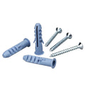 China Factory Plastic Expansion Plug and Rubber Plug with Plastic Tube Expansion Screw Anchors High Quality Product Category