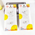 Multi-Purpose Clear Adhesive Wall Hooks 201 Stainless Steel Screw Hook for Hanging Pictures Curtains Blister Pack