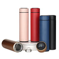 LED Temperature Display Double Walled 304 Stainless Steel Thermo Reminder to Drink Vacuum Flasks Smart Water Bottle