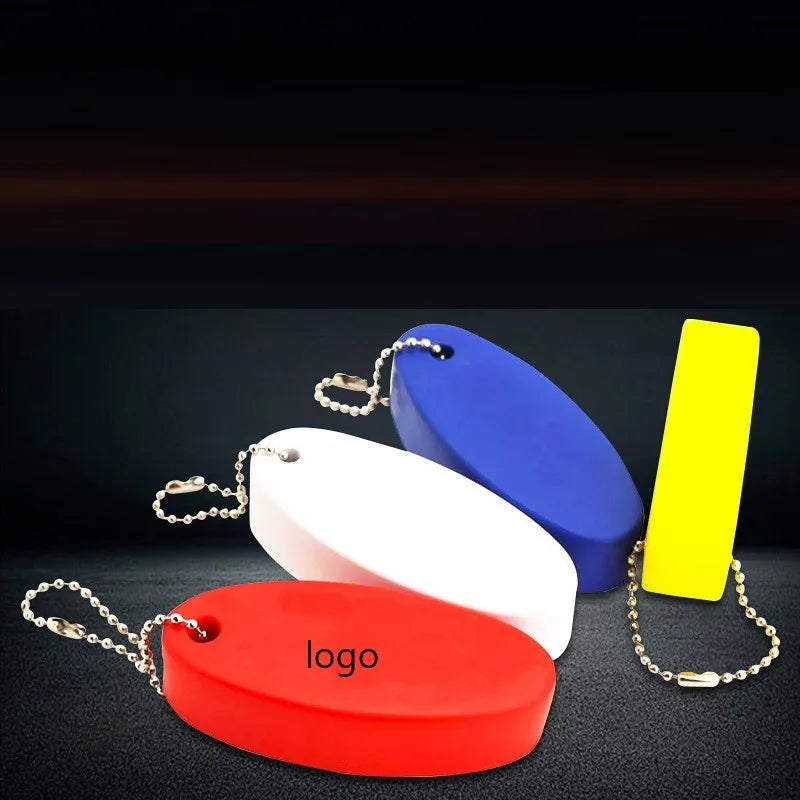 LOGO Custom Printing logo Keychain Float Boat Keychain Pu Eva Soft Foam Cute Floating Keychain Personalized Promotional Key Chai