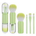 Gracedo Professional Black White Green Pink 4-in-1 Multi-Function Double-Sided Synthetic Hair Cosmetic Brush Shaving Brush MegaBDM