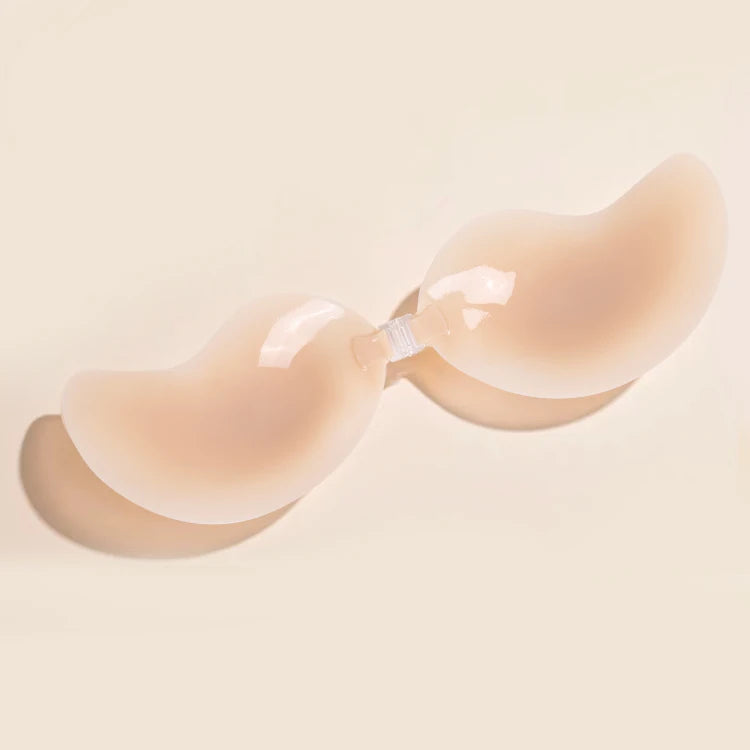 Ladies Silicone Bra mango Shape Washable Long Lasting Sticky ultra Thin Seamless Silicone Adhesive Bra