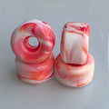 Swirl Color Skateboard Skate Wheels in 52 54 56 mm Pro Quality SHR 101-102A 85% Rebound Conical Shape Mix Color Ready to Ship