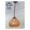 HOT SELLING Hand-Carved Gourd Lanterns: A Touch of Nature's Glow. HIGH QUALITY & Easily AVAILABLE - BLUE LOTUS