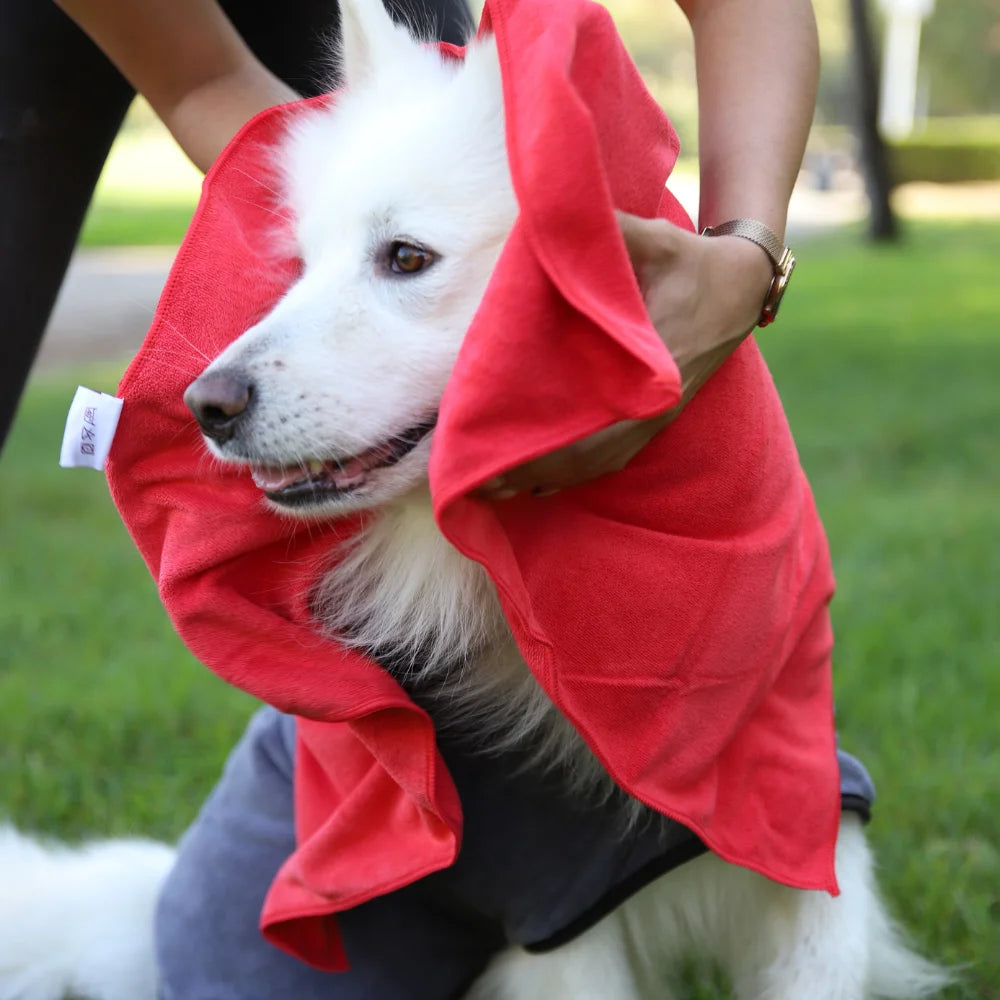 In Stock Dry Bath Towel for Small Breeds Turkey-Made Pet Grooming & Cleaning Bathroom Use Dog & Cat Polyester/Polyamid