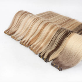 HonorHair New Hair Transfer Genius Weft Double Drawn Invisible Skin Weft 100% Raw Virgin Human Hair Extensions