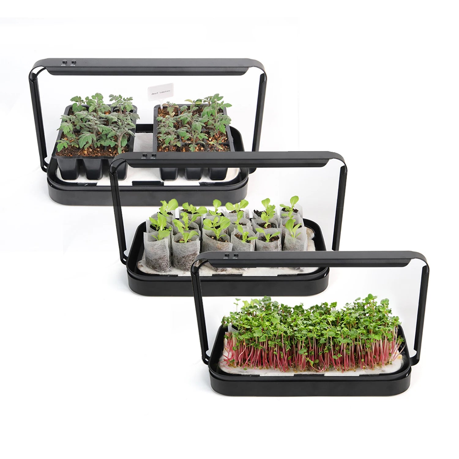 2026 Professional Seed Starting Kit with Sturdy Aluminum Supports - Aesthetic Indoor Gardening System for B2B