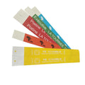 Custom Logo Waterproof Disposable Digital Printed Event Paper Wristbands Custom Color Design Custom Size for Access Control