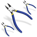 6-inch Wire Cutter Small Flush Cutter for Floral Jewelry and DIY Model Making 3-Pack