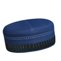 Aashun Cap Premium Mens Kufi Hat Custom Islamic Design Cotton Poly Blend Wholesale Export Quality