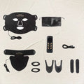 4 Colors Silicone LED Standing Face Mask with Red & Near-Infrared Light Therapy for Flexible Facial Skin Repair and Brightening