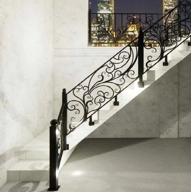 Premium Iron Stair Railing Designs & Stylish Stair Parts for Enhancing Your Home's Interior Elegance and Safety Instantly