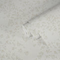 Made in Germany Modern Floral Cream Bronze Non Woven Vinyl Wallpaper Rolls for Living Room-10.05x0.70m