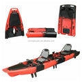 New Fashionable Vicking 2-Person Fishing Kayak Wholesale Durable HDPE Hard Plastic >4m Length Rivers Lakes Ocean Foldable