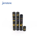 Recyclable Foil Stamping Cylinder Incense Sticks Kraft Cardboard Agarbatti Sticks Spices Powder Paper Tube Packaging