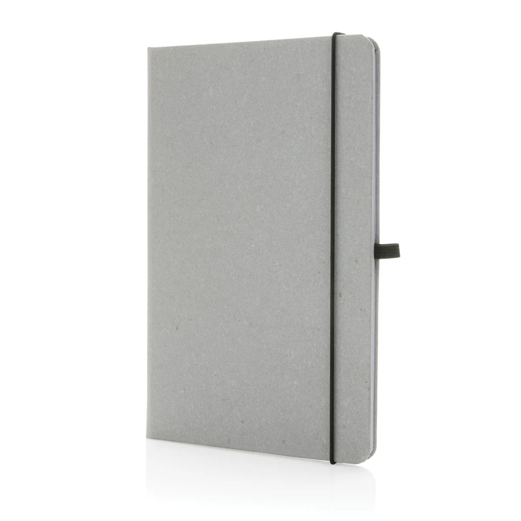 A5 Recycled Leather Hard Cover Notebook Eco-Friendly and Stylish