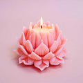High Lotus Flower Shape Candle Silicone Molds for Making Candle Aromatherapy Candles Handmade Wax Soap Home Decor Craft