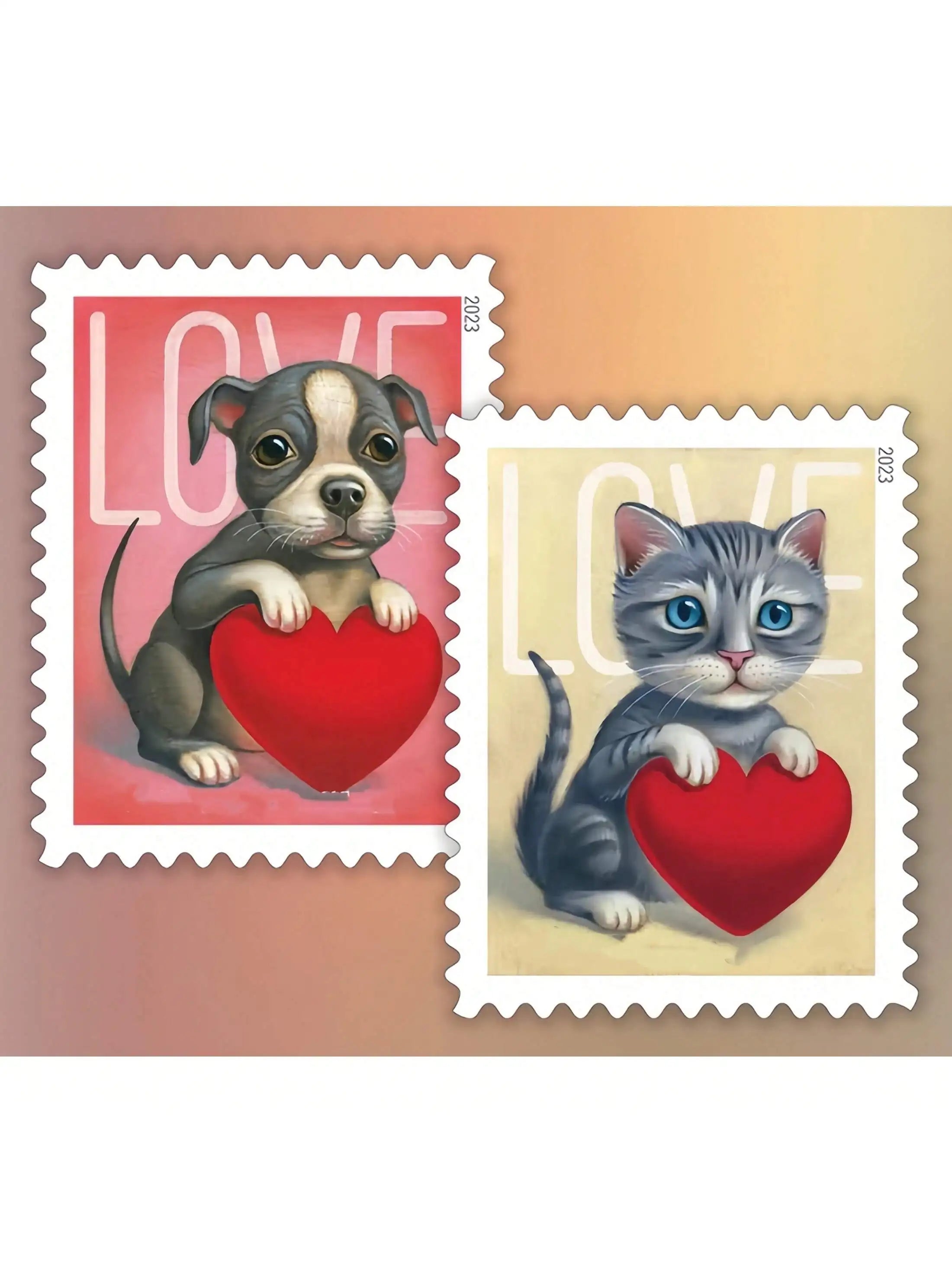 Us Postage Stamps Sticker in Bulk Stamps Us Postal Booklet Usa Forever United States Postcard Stamp Stickers for Gift Souvenir