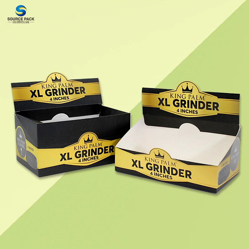 Hot Sales Custom Retail Paper Shelf Ready Display Packaging Box F Cardboard Corrugated Paper Display Box