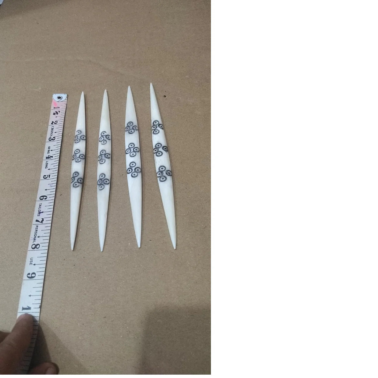 Custom Hand Carved Wood Crochet Hook and Knitting Needles Fashion Portable Knitting Supplies for Resale