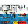 1500*500mm1.2mm DIY Workshop Metal Pegboard Organizer Wall Mounted Hanging Board for Makerspace MegaBDM