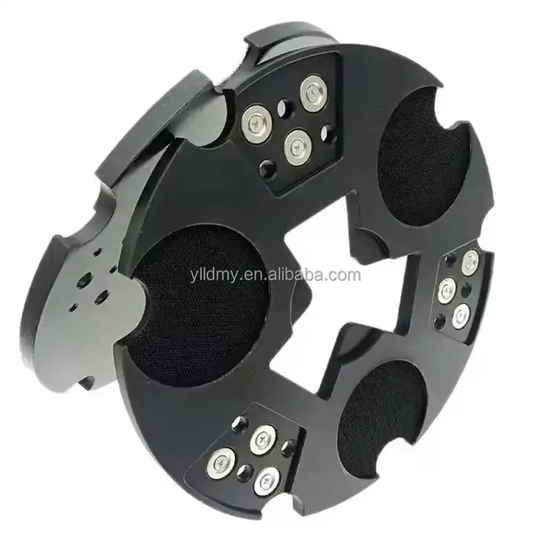 Husqvarna HTC Dual-Function Magnetic Drive Plate for Trapezoid Diamond Grinding Plates & 3 Inch Resin Polishing Pads 11" 270mm