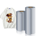 Factory Direct Supply 60cm*100m 30cm*100m Rolls Cold Peel Special Printing Effect Reflective Silver DTF PET Film