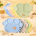 New Cute Crab Heart Shape Slow Feeder Portable Non-Slip Silicone Pet Licking Mat for Dog Cat Emotional Soothing MegaBDM