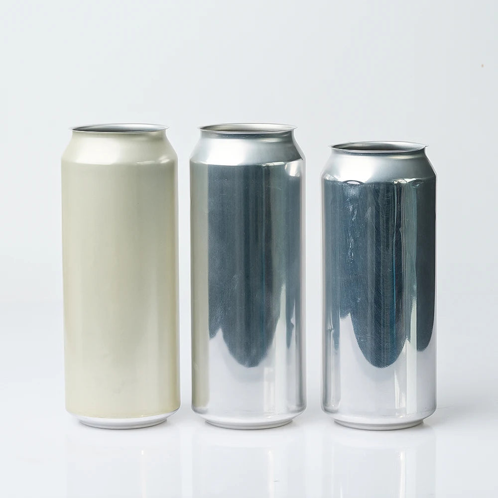 High-end Empty Metal Can Slim Sleek Standard 250ml 355ml 330ml 473ml 500ml Tin Can Beverage Beer Aluminum Soda Drink Cans