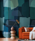 Made in Germany Photo Wallpaper Murals Graphic Blue Green Black Non Woven Vinyl Wall Mural Home Decoration Bulk - 159 x 280 m