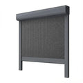 ZSTARR Customized Size Balcony Patio Sun Shading Motorized Waterproof Zip Track Outdoor Curtain Roller Blinds Shade