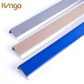 Modern Blue Rubber Aluminum Stair Nosing with PVC Anti-Slip Strip Safety and Edge Protection Design