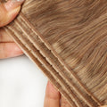Seamless XO Holes Genius Weft Chinese Virgin Human Hair Invisible Butterfly Weft With Holes