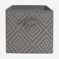 Large Canvas Storage Basket Nursery Baskets Toy Storage Bin Collapsible Storage Bins