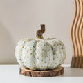 Handcrafted Ceramic Pumpkin Decor Rustic Farmhouse Autumn & Thanksgiving Table Ornament