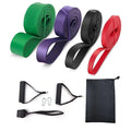 TPE Material Elastic Gym Fitness Bands Power Lifting Loop Exercise Resistant Bands