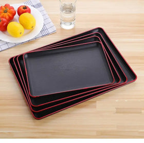 Win-Win Custom Injection Molding Plastic Plates Trays Restaurants Canteens Hotels Buffets Rectangular 0.02-0.05mm Custom Colors