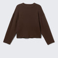 Custom OEM Rugby Stripe Contrast Cable Knit Sweater Heavyweight Cable Knit Pullover Classic Stripe Pattern Design Relaxed Fit