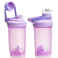 Customize LOGO New PP Shaker Cup Travel Fitness Travel Mug Milkshake Coffee Stirring Plastic Bottles with Straw