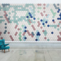 Custom Hexagon Felt Decorative Soundproof Wall Panels Polyester Fiber Sound Absorbing Board PET Acoustic Panels