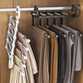 New White Black Display Kids Stock Children Skirts Closet Plastic Non Slip Coat Pull Out Space Saving Trousers Hanger