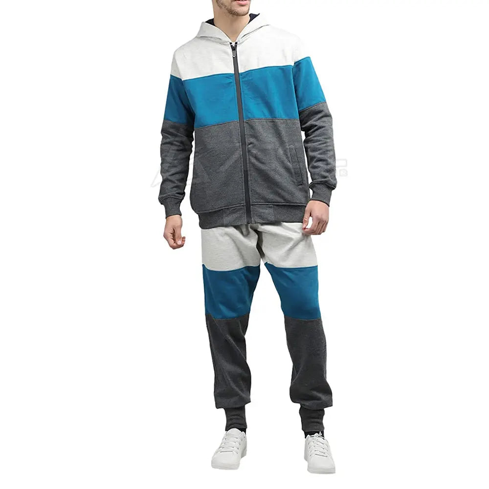 Luxury Winter Men's Plus Size Maternity 100% Cotton Tracksuit Customizable Logo Rhinestone Embellishments Skinny Fit Joggers